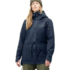 Norrona Giacca Donna - Tamok Gore-Tex Thermo80 - Indigo Night