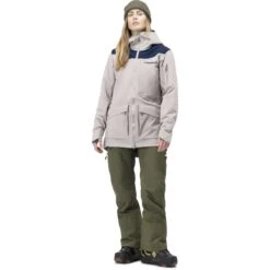 Norrona Giacca Donna - Tamok Gore-Tex Thermo80 - Pure Cashmere -Norrona norrona tamok gore tex thermo80 jacket women pure cashmere 3 1258251