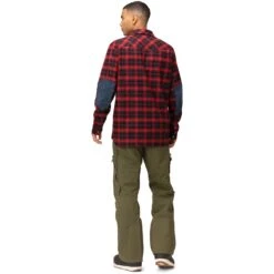 Norrona Camicia A Maniche Lunghe Uomo - Tamok Wool - Tawny Port 7 Norrona Camicia A Maniche Lunghe Uomo - Tamok Wool - Tawny Port -Norrona norrona tamok wool shirt men tawny port 3 1518855