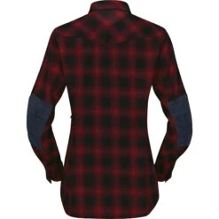Norrona Camicia Donna - Tamok Wool - Tawny Port -Norrona norrona tamok wool shirt women tawny port 2 1258266