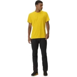 Norrona Maglietta Uomo - Tech - Sulphur -Norrona norrona tech t shirt men sulphur model 1 1400206