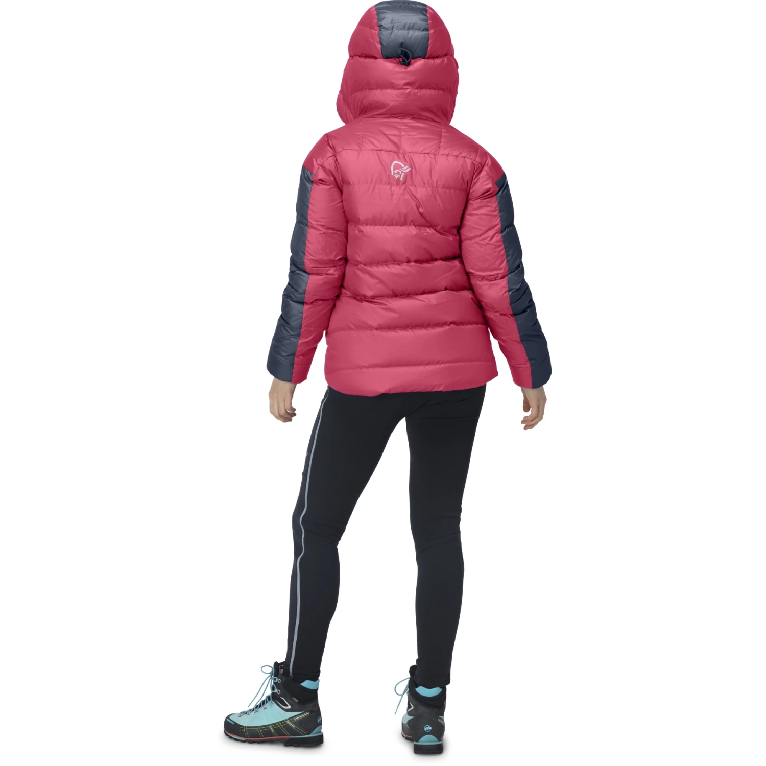 Norrona Giubbotto Donna - Trollveggen Down850 - Honeysuckle/Indigo Night 7 Norrona Giubbotto Donna - Trollveggen Down850 - Honeysuckle/Indigo Night - immagine 5