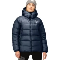 Norrona Giubbotto Donna - Trollveggen Down850 - Indigo Night