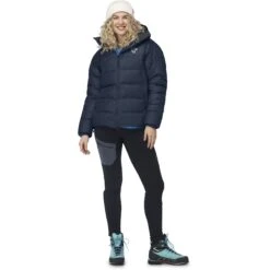 Norrona Giubbotto Donna - Trollveggen Down850 - Indigo Night -Norrona norrona trollveggen down850 jacket women indigo night 3 1258318