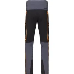Norrona Pantaloni Uomo - Trollveggen Flex1 - Cool Black/Orange Popsicle -Norrona norrona trollveggen flex1 pants men cool black orange popsicle 2 1127331