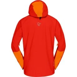 Norrona Giacca Uomo - Trollveggen Gore-Tex Pro - Adrenalin/Orange Popsicle -Norrona norrona trollveggen gore tex pro jacket adrenalin orange popsicle 3 1065476