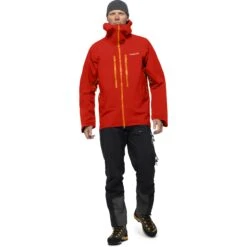 Norrona Giacca Uomo - Trollveggen Gore-Tex Pro - Adrenalin/Orange Popsicle -Norrona norrona trollveggen gore tex pro jacket men adrenalin orange popsicle 2 1464763