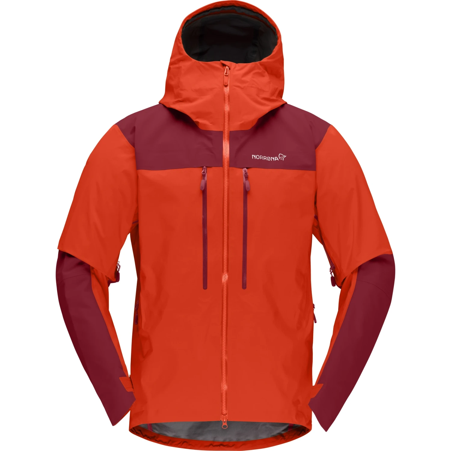 Norrona Giacca Uomo - Trollveggen Gore-Tex Pro Light - Arednalin/Rhubarb 4 Norrona Giacca Uomo - Trollveggen Gore-Tex Pro Light - Arednalin/Rhubarb - immagine 2