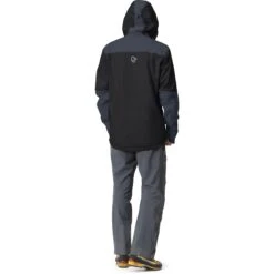 Norrona Giacca Uomo - Trollveggen Gore-Tex Pro Light - Caviar/Cool Black -Norrona norrona trollveggen gore tex pro light jacket men caviar cool black 3 1464823