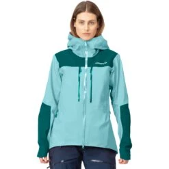 Norrona Giacca Donna - Trollveggen Gore-Tex Pro Light - Clearwater