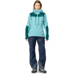Norrona Giacca Donna - Trollveggen Gore-Tex Pro Light - Clearwater -Norrona norrona trollveggen gore tex pro light jacket women clearwater 4 1518898