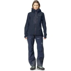 Norrona Giacca Donna - Trollveggen Gore-Tex Pro Light - Indigo Night/Indigo Night -Norrona norrona trollveggen gore tex pro light jacket women indigo night indigo night 2 1464793
