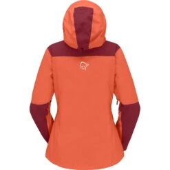Norrona Giacca Donna - Trollveggen Gore-Tex Pro Light - Orange Alert 9 Norrona Giacca Donna - Trollveggen Gore-Tex Pro Light - Orange Alert -Norrona norrona trollveggen gore tex pro light jacket women orange alert 3 1518918