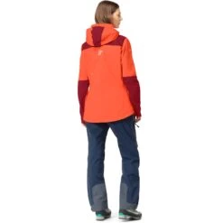 Norrona Giacca Donna - Trollveggen Gore-Tex Pro Light - Orange Alert 11 Norrona Giacca Donna - Trollveggen Gore-Tex Pro Light - Orange Alert -Norrona norrona trollveggen gore tex pro light jacket women orange alert 5 1518920