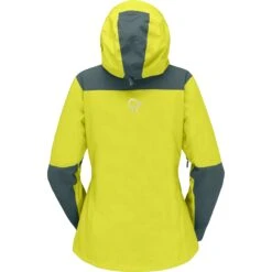 Norrona Giacca Donna - Trollveggen Gore-Tex Pro Light - Sulphur Spring/North Atlantic 9 Norrona Giacca Donna - Trollveggen Gore-Tex Pro Light - Sulphur Spring/North Atlantic -Norrona norrona trollveggen gore tex pro light jacket women sulphur spring north atlantic 2 1258335