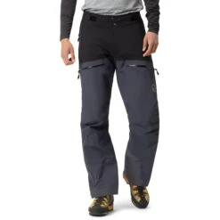 Norrona Pantaloni Uomo - Trollveggen Gore-Tex Pro Light - Caviar/Cool Black