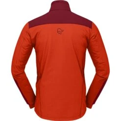 Norrona Giacca Uomo - Trollveggen Hiloflex200 - Arednalin/Rhubarb -Norrona norrona trollveggen hiloflex200 jacket men arednalin rhubarb 3 1518947