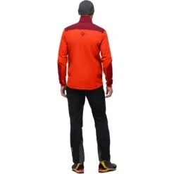 Norrona Giacca Uomo - Trollveggen Hiloflex200 - Arednalin/Rhubarb -Norrona norrona trollveggen hiloflex200 jacket men arednalin rhubarb 5 1518949