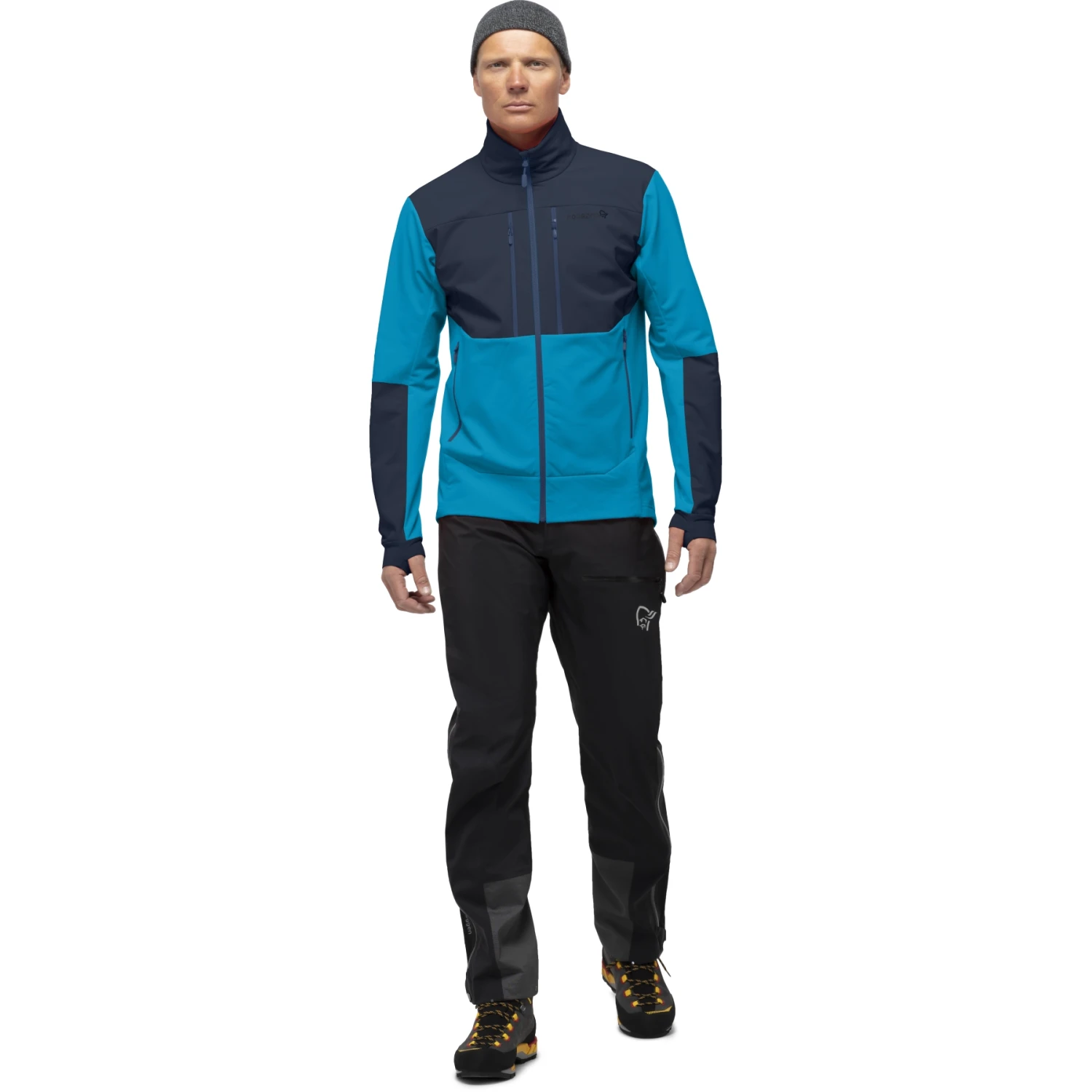 Norrona Giacca Uomo - Trollveggen Hiloflex200 - Hawaiian Surf 6 Norrona Giacca Uomo - Trollveggen Hiloflex200 - Hawaiian Surf - immagine 4
