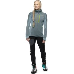 Norrona Giacca Donna - Trollveggen Powerstretch Pro Zip Hood - North Atlantic 10 Norrona Giacca Donna - Trollveggen Powerstretch Pro Zip Hood - North Atlantic -Norrona norrona trollveggen powerstretch pro zip hood women north atlantic 3 1258385