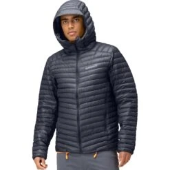 Norrona Giubbotto Uomo - Trollveggen Superlight Down850 Hood - Cool Black