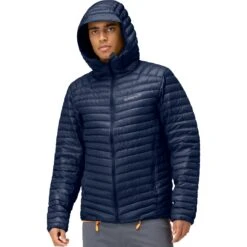Norrona Giubbotto Uomo - Trollveggen Superlight Down850 Hood - Indigo Night