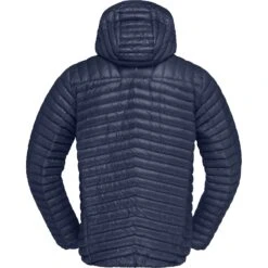 Norrona Giubbotto Uomo - Trollveggen Superlight Down850 Hood - Indigo Night -Norrona norrona trollveggen superlight down850 hood jacket men indigo night 2 1258404