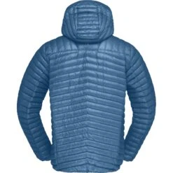 Norrona Giubbotto Uomo - Trollveggen Superlight Down850 Hood - Mykonos Blue -Norrona norrona trollveggen superlight down850 hood jacket men mykonos blue 3 1519039