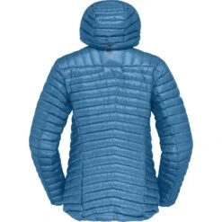 Norrona Giubbotto Donna - Trollveggen Superlight Down850 Hood - Hawaiian Surf -Norrona norrona trollveggen superlight down850 hood jacket women hawaiian surf 2 1258412