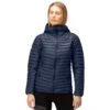 Norrona Giubbotto Donna - Trollveggen Superlight Down850 Hood - Indigo Night