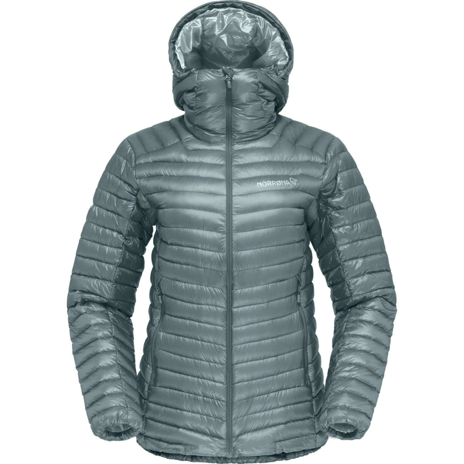 Norrona Giubbotto Donna - Trollveggen Superlight Down850 Hood - North Atlantic 4 Norrona Giubbotto Donna - Trollveggen Superlight Down850 Hood - North Atlantic - immagine 2