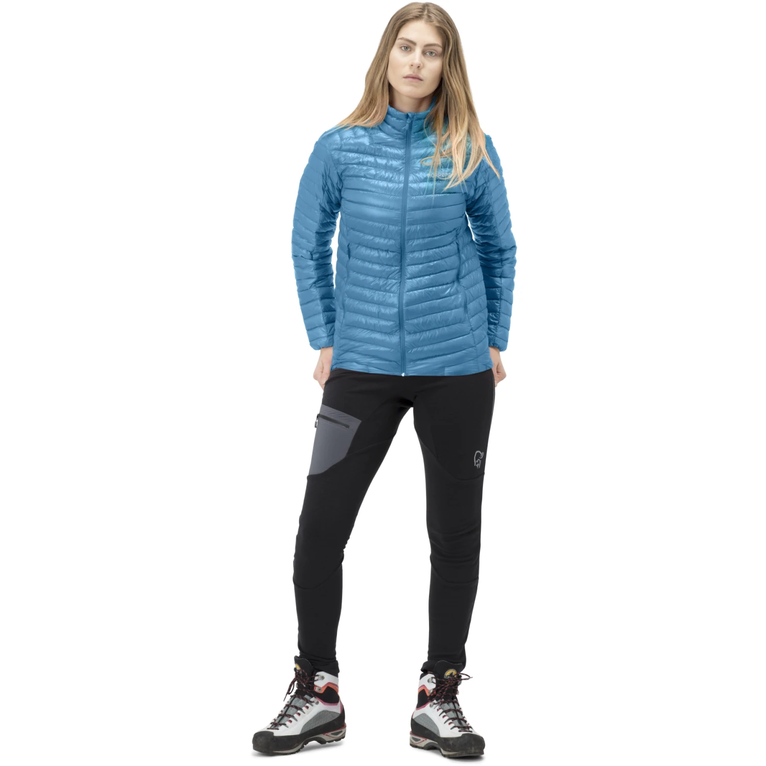 Norrona Giubbotto Donna - Trollveggen Superlight Down850 - Hawaiian Surf 6 Norrona Giubbotto Donna - Trollveggen Superlight Down850 - Hawaiian Surf - immagine 4