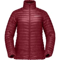 Norrona Giubbotto Donna - Trollveggen Superlight Down850 - Rhubarb
