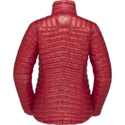 Norrona Giubbotto Donna - Trollveggen Superlight Down850 - True Red -Norrona norrona trollveggen superlight down850 jacket women true red 2 1031805