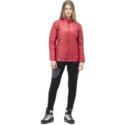 Norrona Giubbotto Donna - Trollveggen Superlight Down850 - True Red -Norrona norrona trollveggen superlight down850 jacket women true red 3 1031806