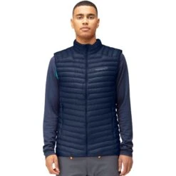 Norrona Giubbotto Smanicato Uomo - Trollveggen Superlight Down850 - Indigo Night