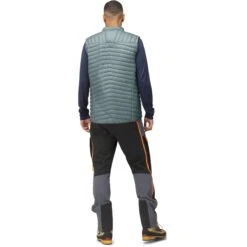 Norrona Giubbotto Smanicato Uomo - Trollveggen Superlight Down850 - North Atlantic/Sulphur Spring -Norrona norrona trollveggen superlight down850 vest men north atlantic sulphur spring 4 1258575
