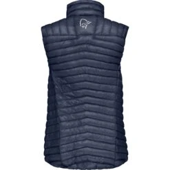 Norrona Giubbotto Smanicato Donna - Trollveggen Superlight Down850 - Indigo Night -Norrona norrona trollveggen superlight down850 vest women indigo night 2 1258598