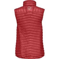 Norrona Giubbotto Smanicato Donna - Trollveggen Superlight Down850 - True Red -Norrona norrona trollveggen superlight down850 vest women true red 2 1258613
