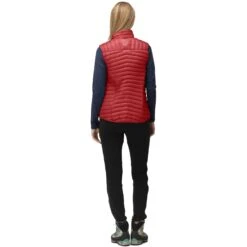 Norrona Giubbotto Smanicato Donna - Trollveggen Superlight Down850 - True Red -Norrona norrona trollveggen superlight down850 vest women true red 4 1258615