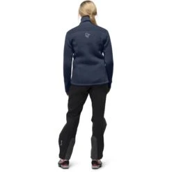Norrona Giacca Donna - Trollveggen Thermal Pro - Indigo Night -Norrona norrona trollveggen thermal pro jacket women indigo night 4 1031875