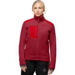Norrona Giacca Donna - Trollveggen Thermal Pro - Rhubarb