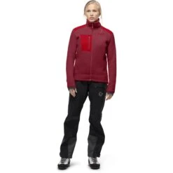Norrona Giacca Donna - Trollveggen Thermal Pro - Rhubarb -Norrona norrona trollveggen thermal pro jacket women rhubarb 3 1031886