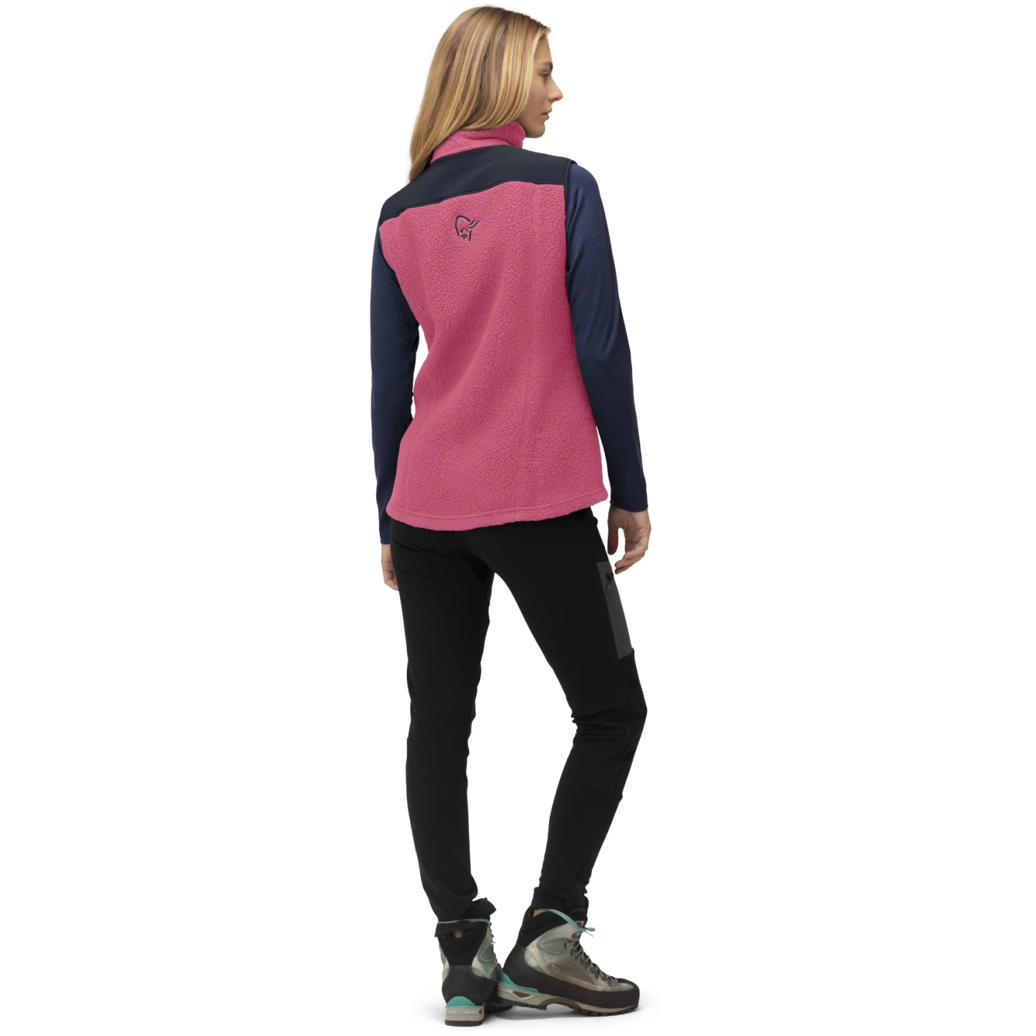 Norrona Gilet Donna - Trollveggen Thermal Pro - Honeysuckle/Indigo Night 7 Norrona Gilet Donna - Trollveggen Thermal Pro - Honeysuckle/Indigo Night - immagine 5