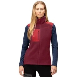 Norrona Gilet Donna - Trollveggen Thermal Pro - Rhubarb
