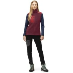 Norrona Gilet Donna - Trollveggen Thermal Pro - Rhubarb -Norrona norrona trollveggen thermal pro vest women rhubarb 3 1258800