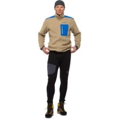 Norrona Legging Uomo - Trollveggen Warmwool2 Stretch - Caviar -Norrona norrona trollveggen warmwool2 stretch tights men caviar 1 1519095