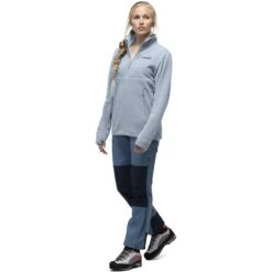 Norrona Pullover Unisex - Warm2 Halfzip - Blue Fog 12 Norrona Pullover Unisex - Warm2 Halfzip - Blue Fog -Norrona norrona warm2 halfzip unisex pullover blue fog 3 1259058