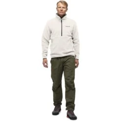 Norrona Pullover Unisex - Warm2 Halfzip - Snowdrop -Norrona norrona warm2 halfzip unisex pullover snowdrop 2 1465444