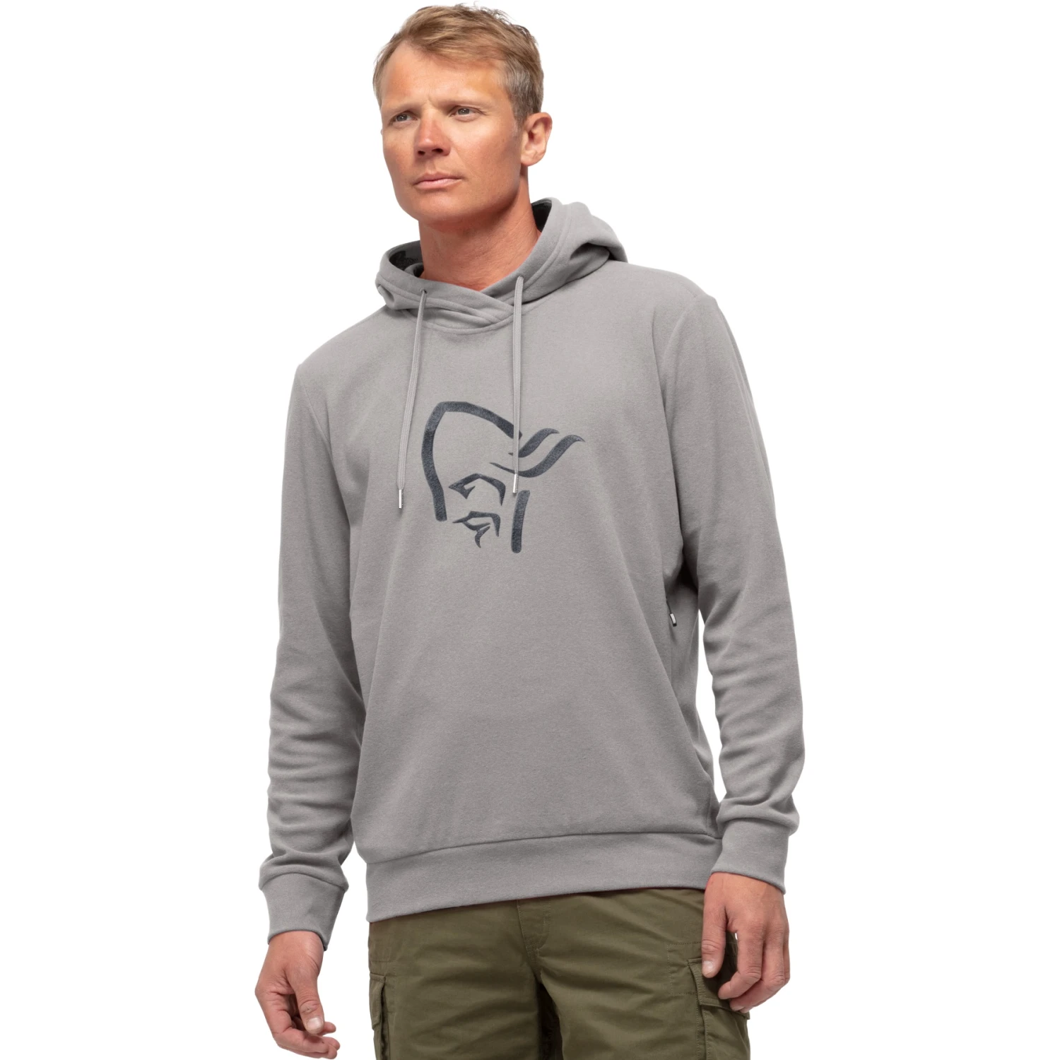 Norrona Felpa Con Cappuccio Uomo - Warm2 Hood - Drizzle 3 Norrona Felpa Con Cappuccio Uomo - Warm2 Hood - Drizzle